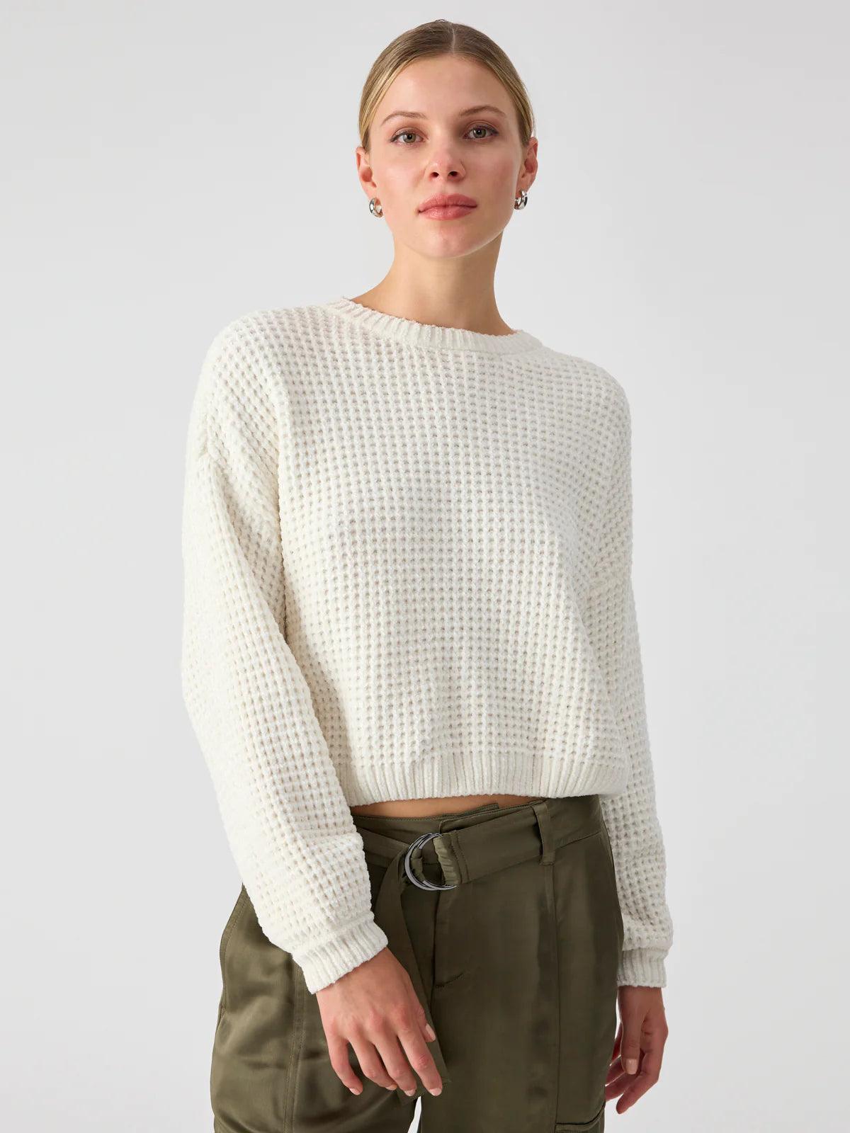 Under the Stars Chenille Knit Sweater - Lomie's