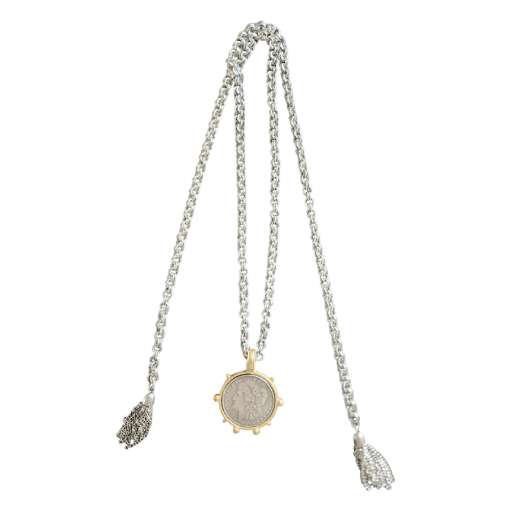 Coin Necklace - Extra Long - Lomie's