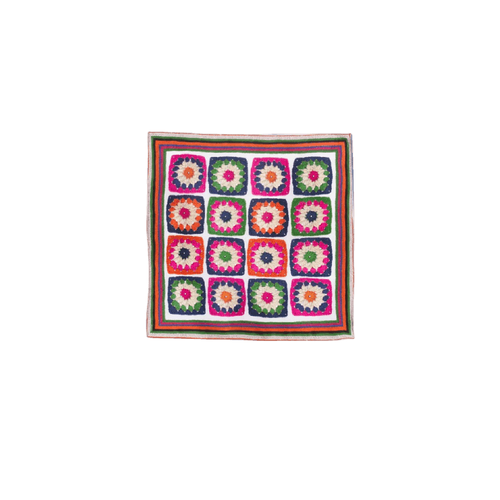 "Crochet" Silk Scarf - Lomie's