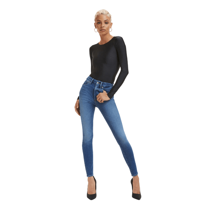 Good Legs Compression Skinny Jeans - Indigo - Lomie's