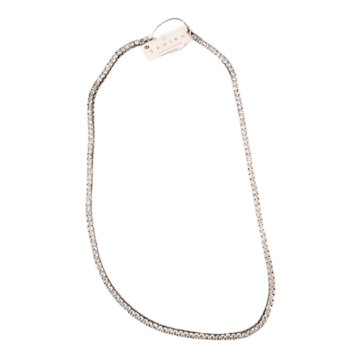 Karla Tennis Necklace - Lomie's