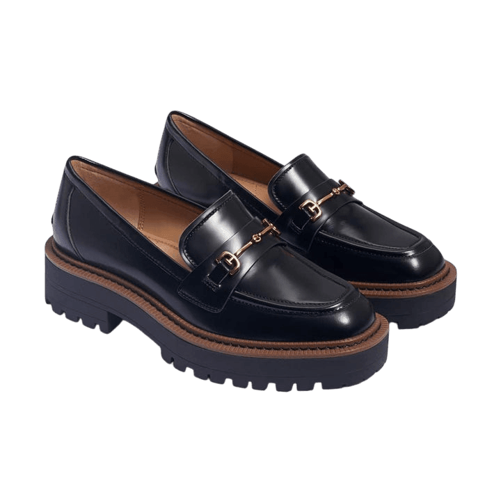 【DEARMINE】Lug sole dear loafers Amazon.com | Naturalizer Womens Darry Lug Sole Loafer Black