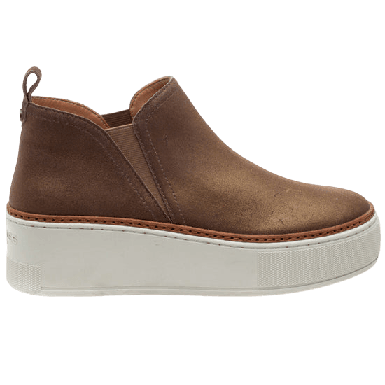 MIKA Bronze Metallic Brushed Suede - Lomie's