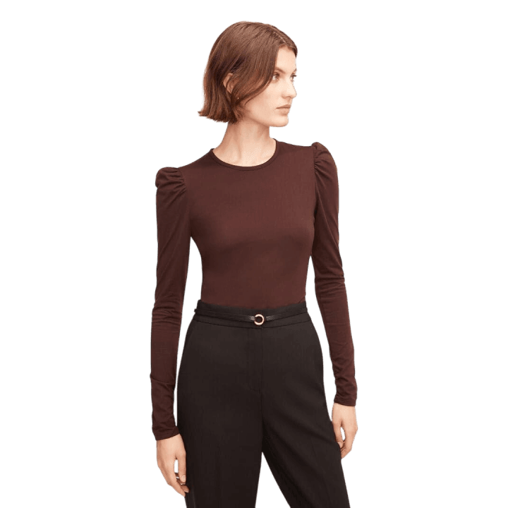 Ruched LS Top - Lomie's