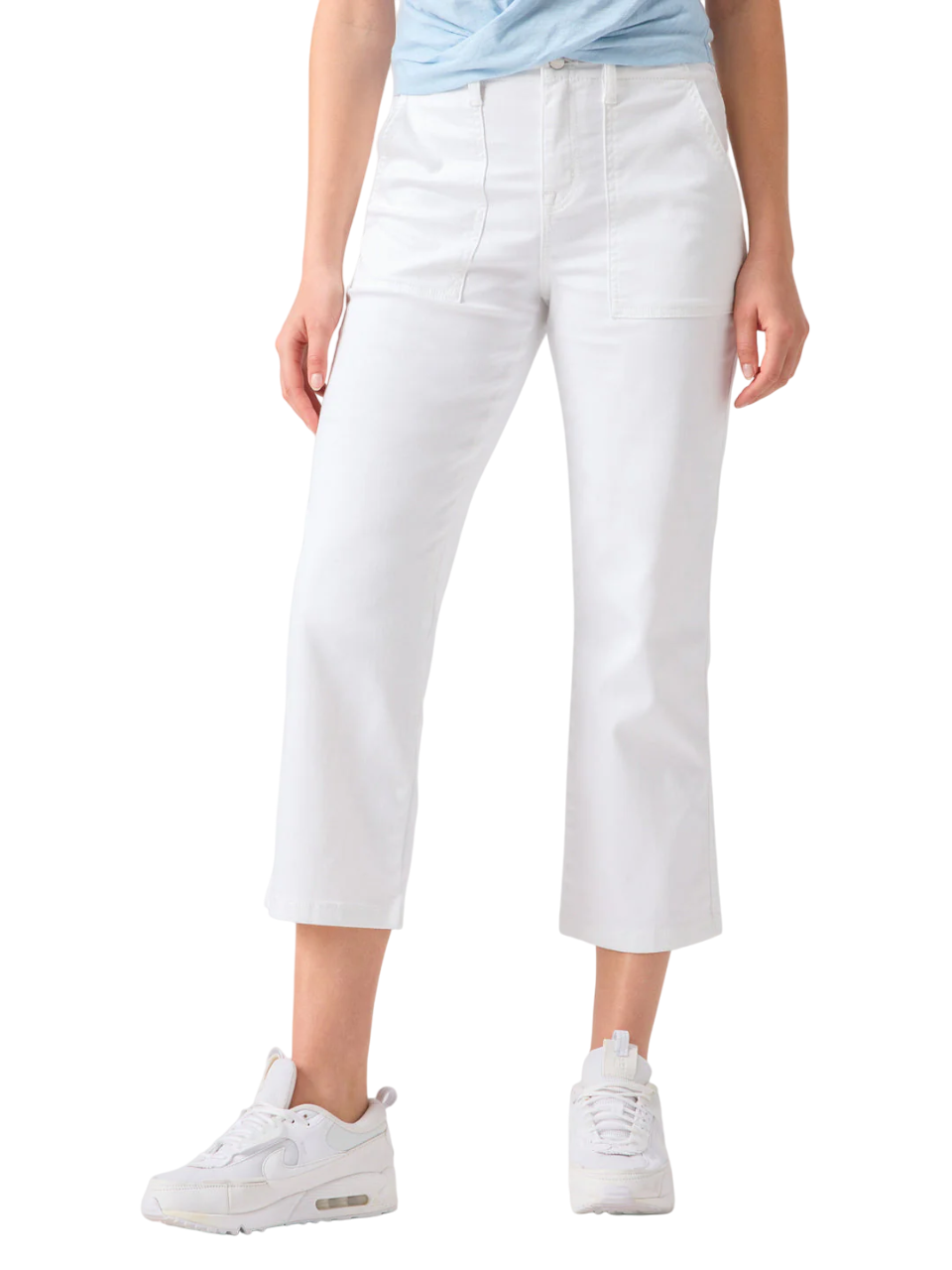 Vacation Crop - White