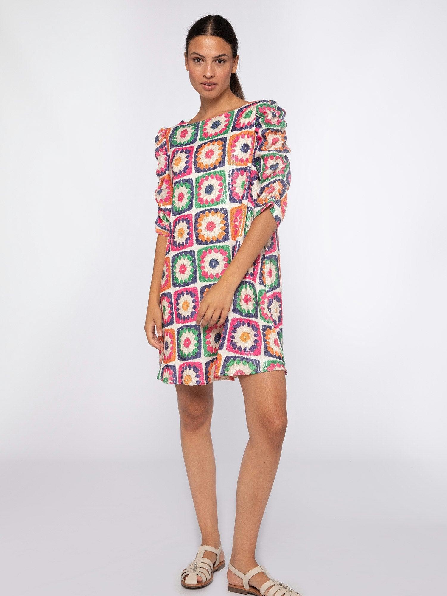 Croquet Sequin Dress - Lomie's