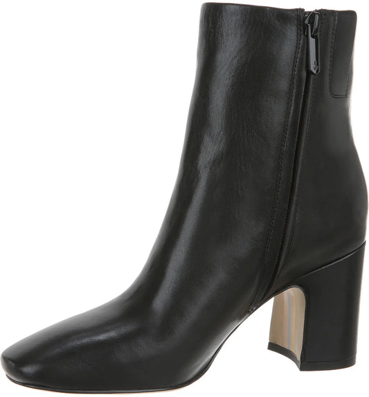 Fawn Boot in Black Leather