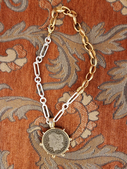 Coin Necklace - Small