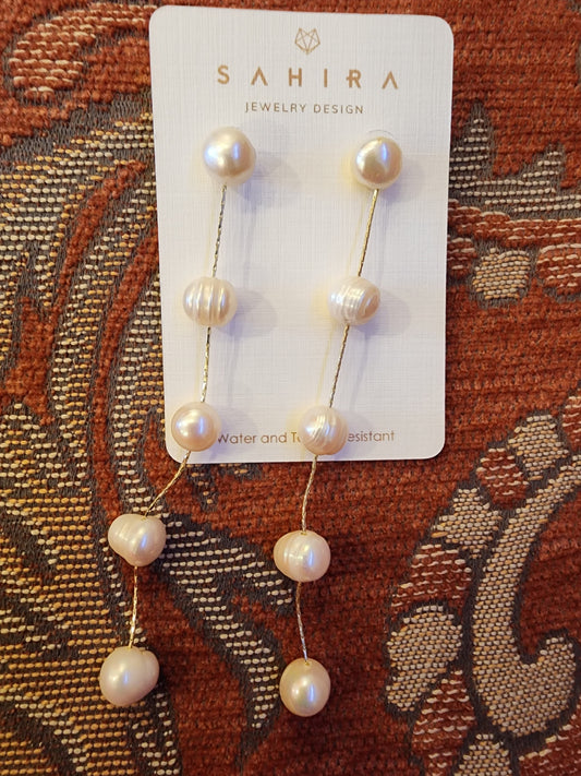 Valentina Pearl Drop Earrings