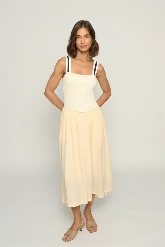 Basque Waist Bodycon Dress