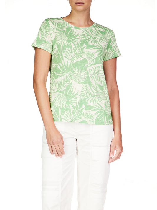 The Perfect Tee in Cool Palm