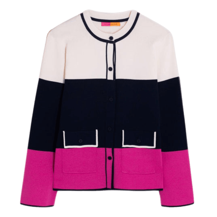 Color Block Cardigan - Lomie's