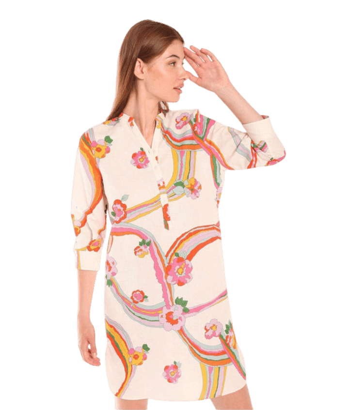 Dani Brisane Ecru Dress - Lomie's