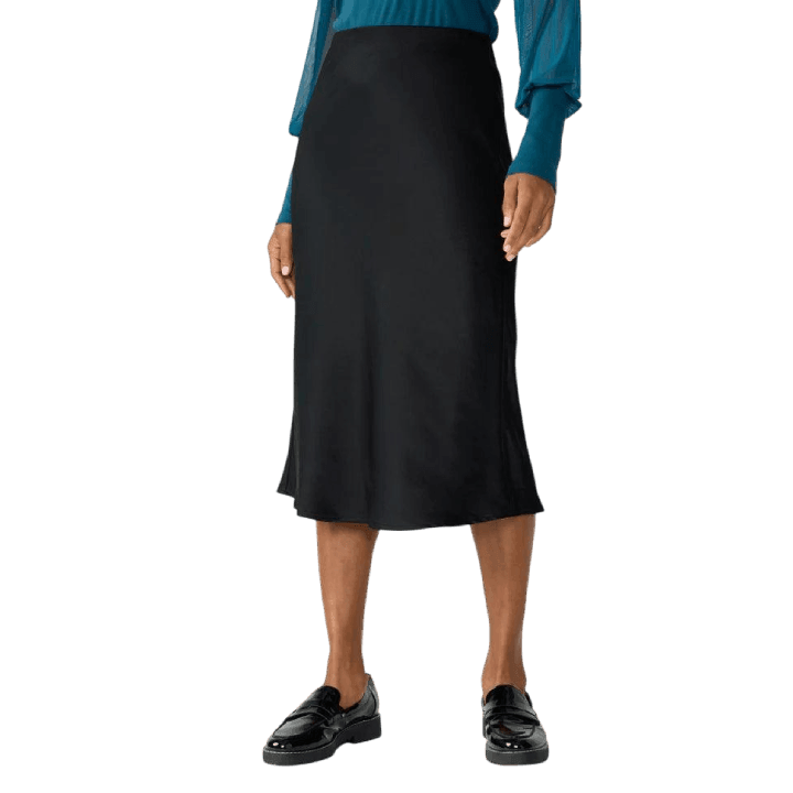 Everyday Midi Skirt - Black - Lomie's