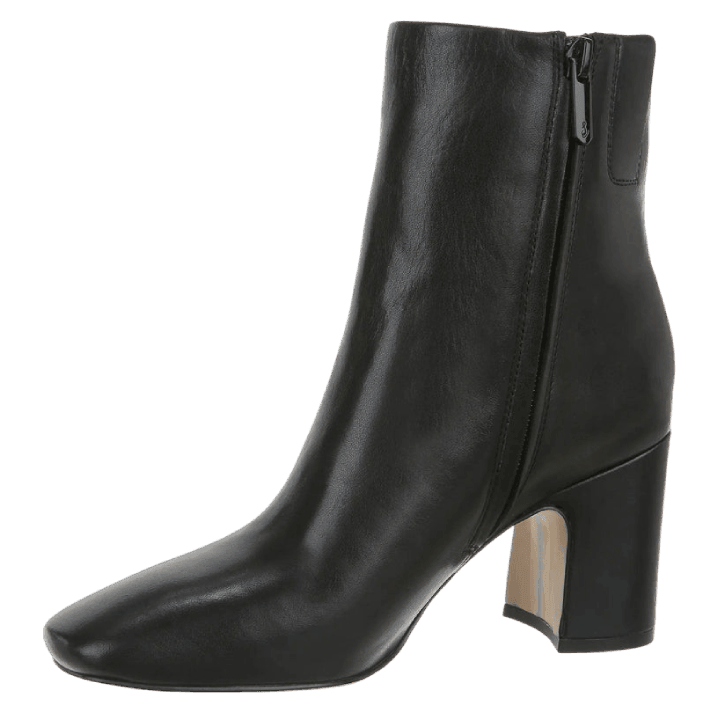 Fawn Boot in Black Leather - Lomie's