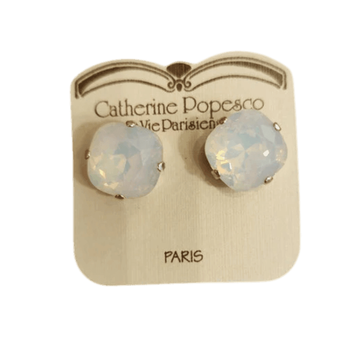 Large Crystal Stud Earring - Lomie's