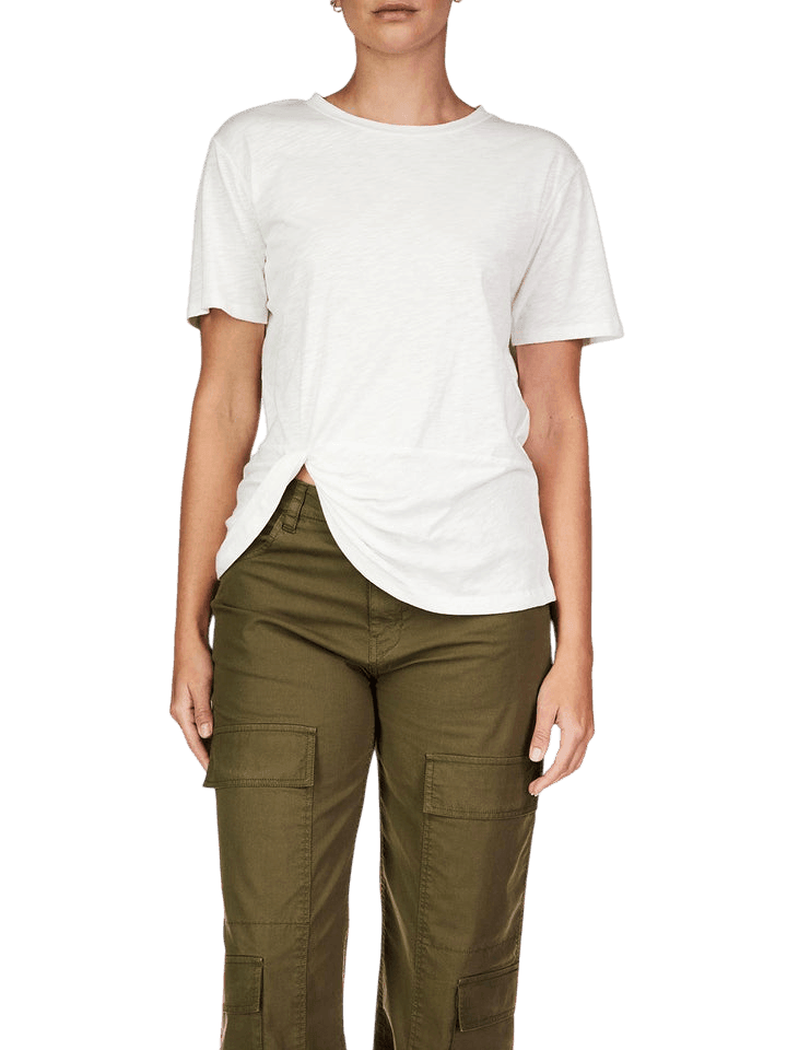 Riptide Twist Tee - Chalk - Lomie's