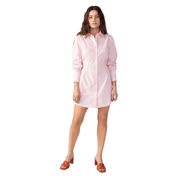 Slimmer Shirt Dress - Lomie's