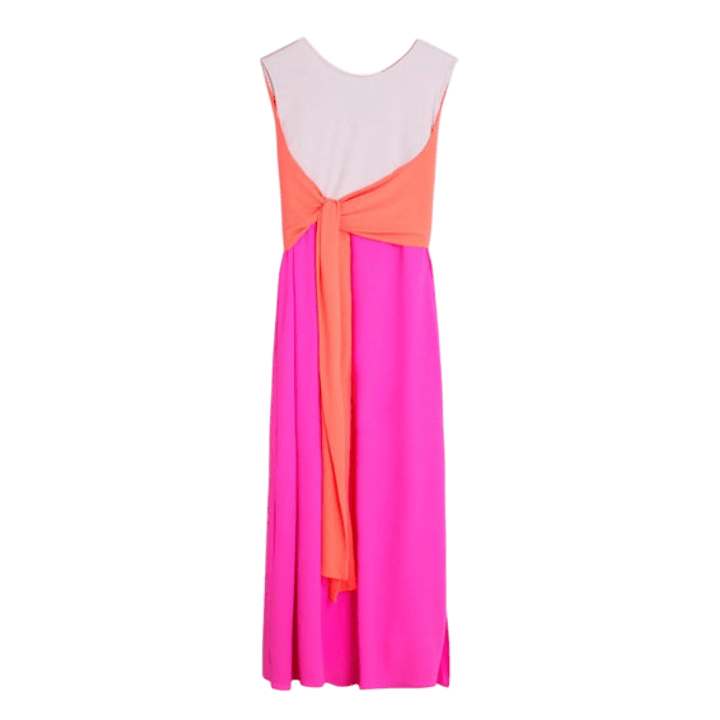 Tina Georgette Pink Dress - Lomie's