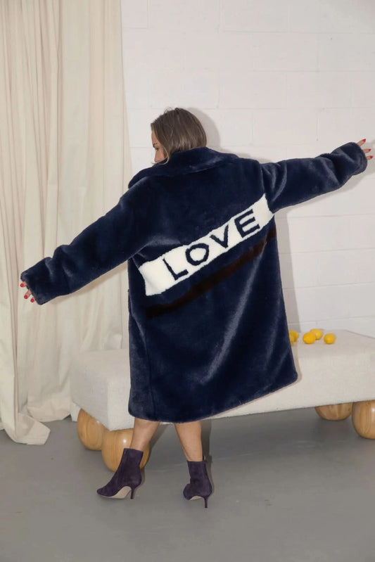 "LOVE" Mr Grey's Coat