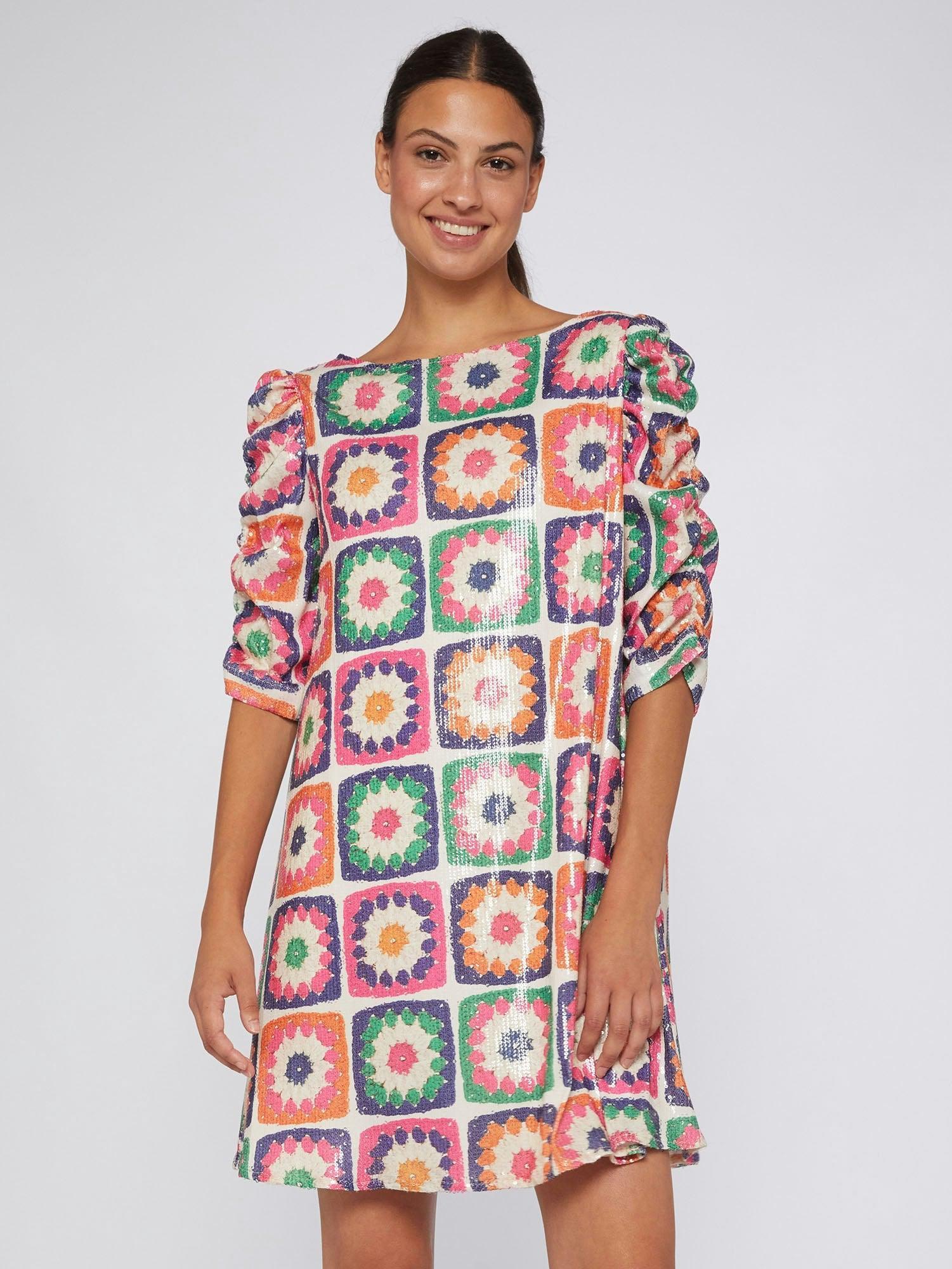 Croquet Sequin Dress - Lomie's