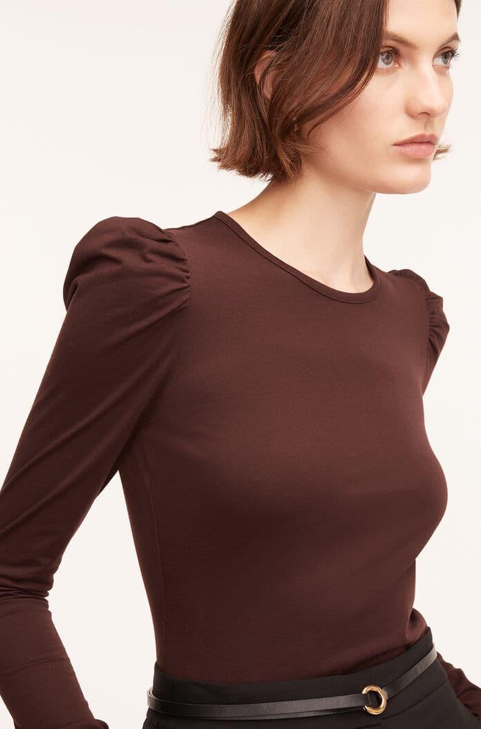 Ruched LS Top - Lomie's