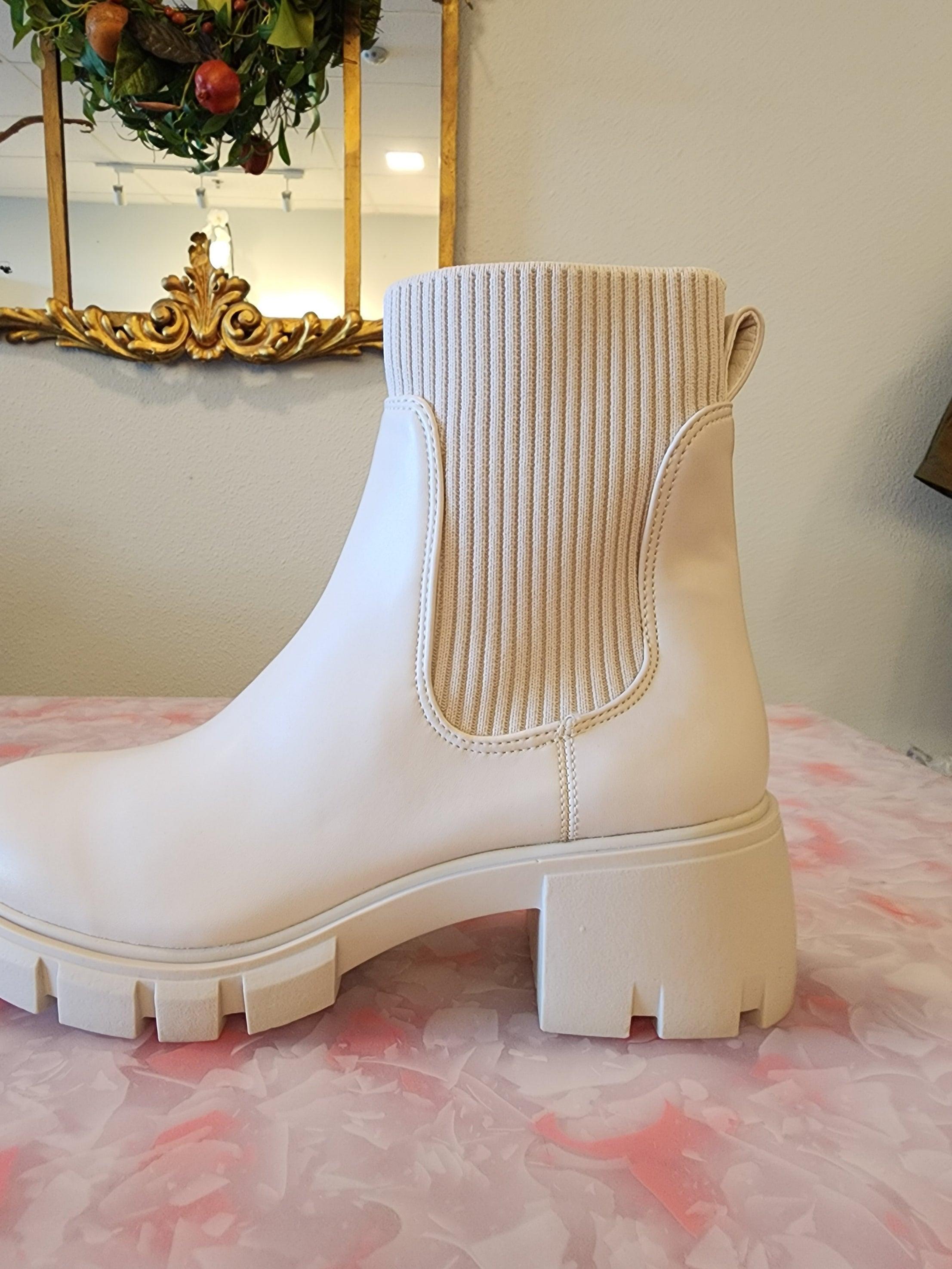 Hayle Chelsea Boot in Bone - Lomie's
